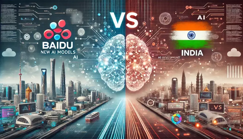 Baidu's New AI Models vs. India's AI Development